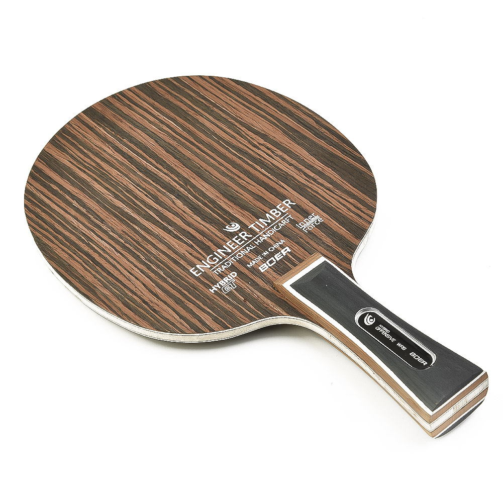 Table Tennis Yasaka - 卓球ラケット,タンパドルボード,ロングハンドル,5層,6.2mm, 1個