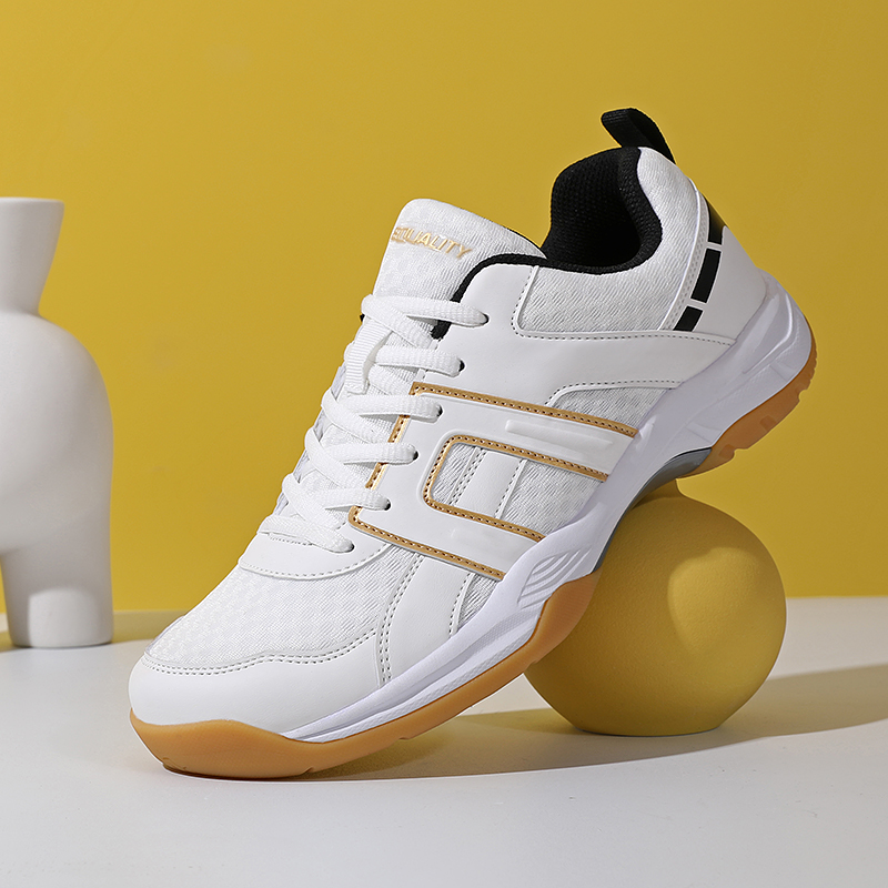 Table Tennis Basic - 高品質男性女性プロフェッショナルバドミントンシューズ卓球シューズカップル用バレーボールスニーカー滑り止めザパティラステニス