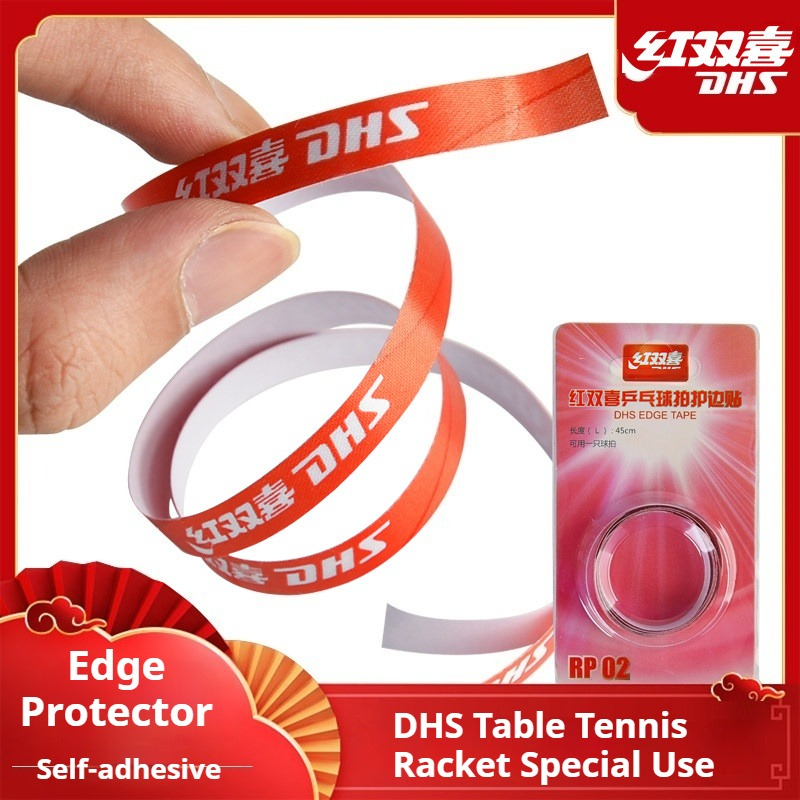 Table Tennis Yasaka - DHS 自己粘着卓球ラケット厚いエッジテープ保護ストリップ職業卓球ラケットスポーツアクセサリー 1/2 個