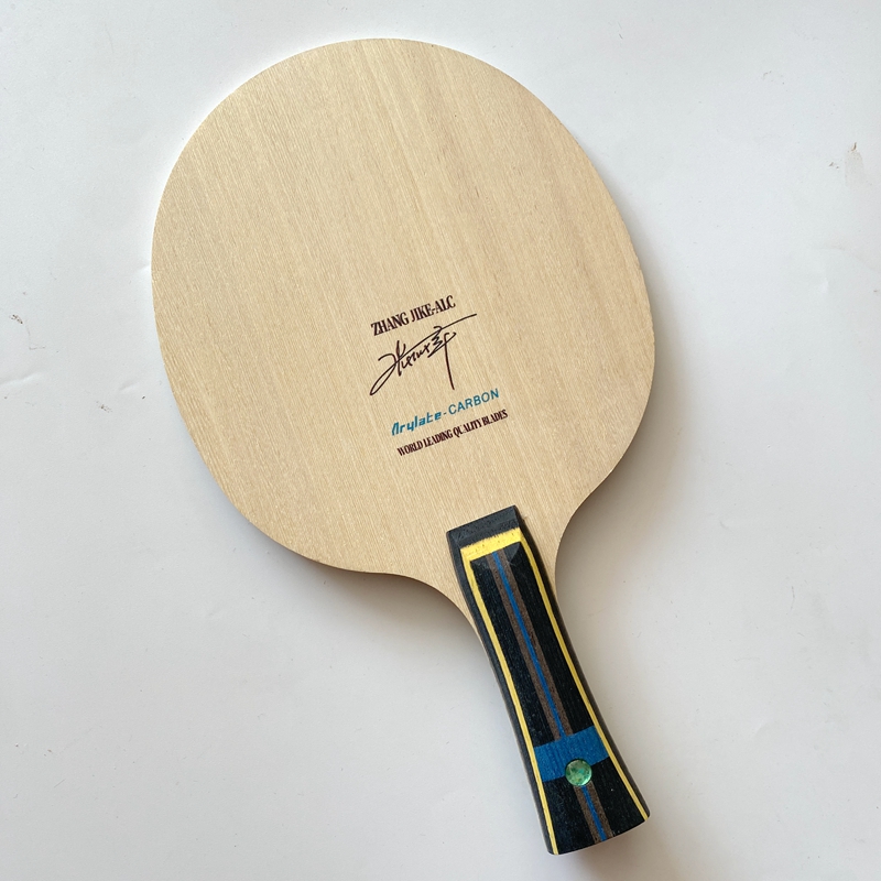 Table Tennis Yasaka - プロ仕様カーボンファイバー卓球ラケット 5層ウッド+2AC攻撃用ロングハンドル ピンポンブレード スポーツフィットネス用