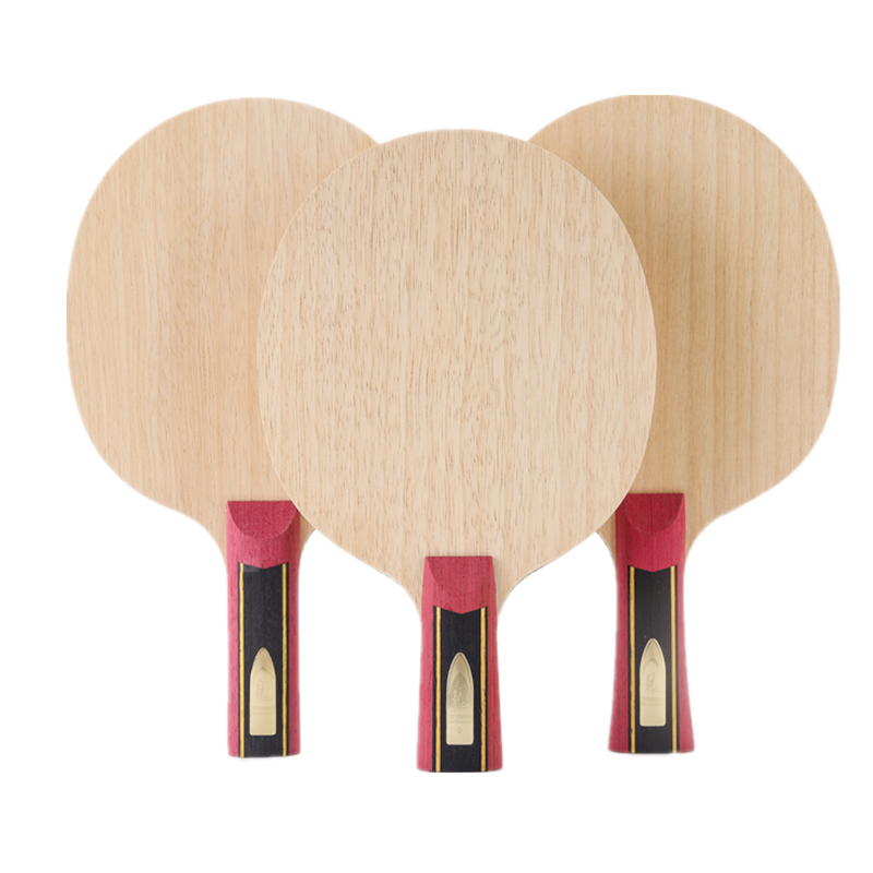 Table Tennis Yasaka - タイトウッドラケットStuor-5層,カーボンファイバー,非常に黒い