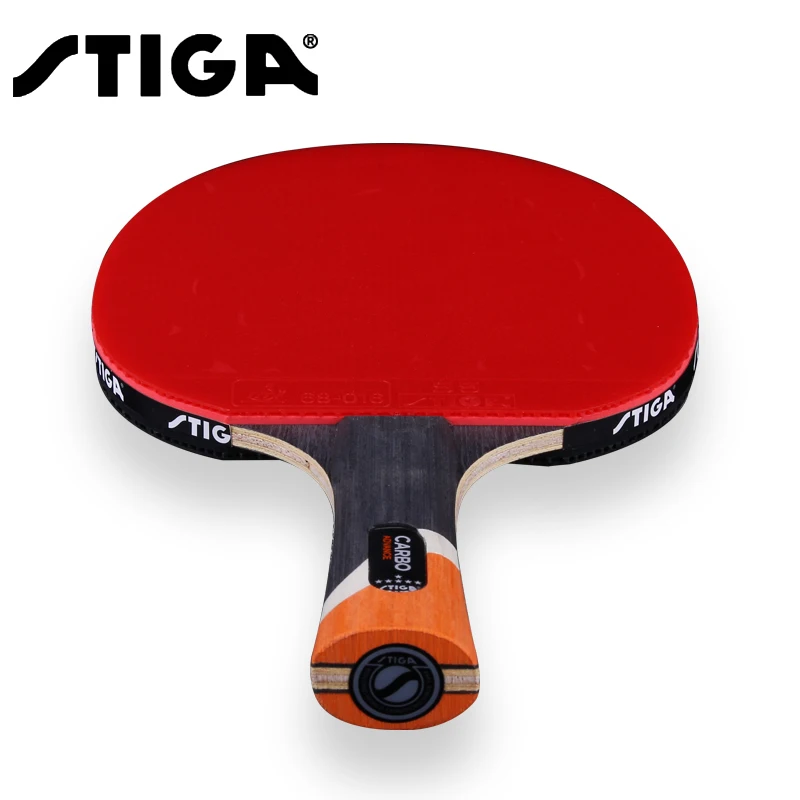 オリジナル Stiga 6 スターテーブルテニスラケットピン - Table Tennis Forehand Rubber のレビューと価格