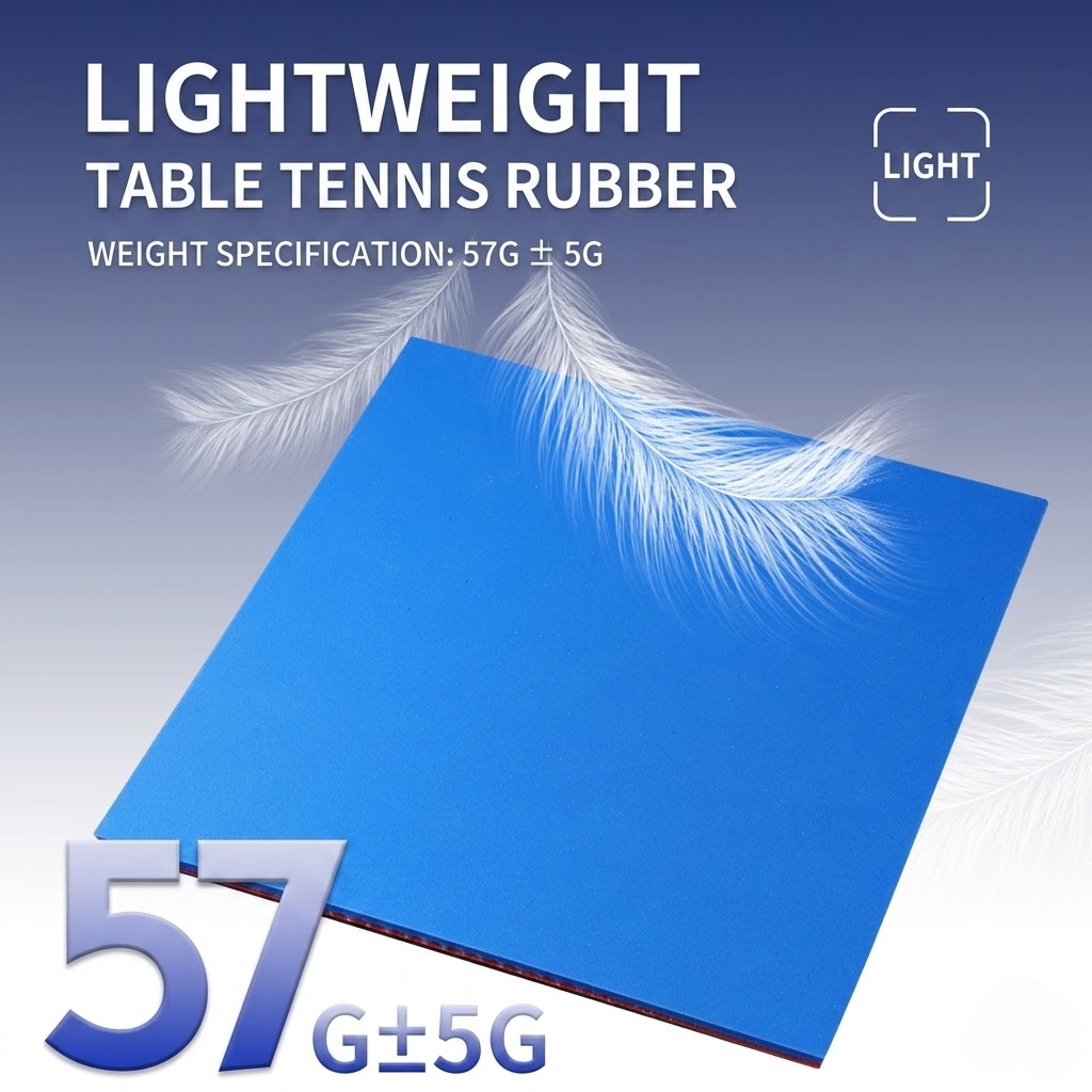 コクタク卓球ラケットラバーサウンドショックブルースポンジアン - Table Tennis Forehand Rubber のレビューと価格