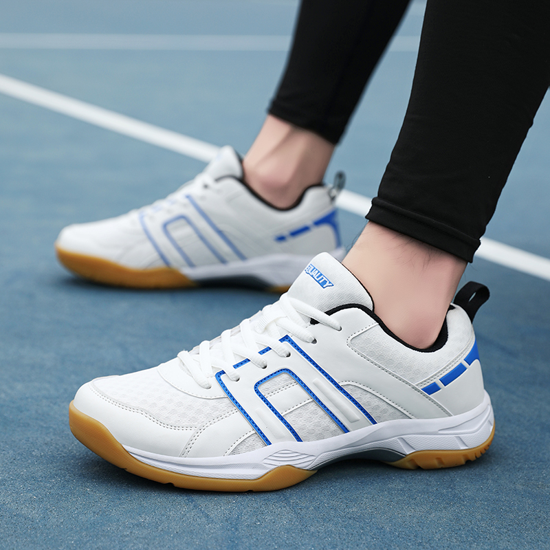 高品質男性女性プロフェッショナルバドミントンシューズ卓球シュ - Table Tennis Basic のレビューと価格