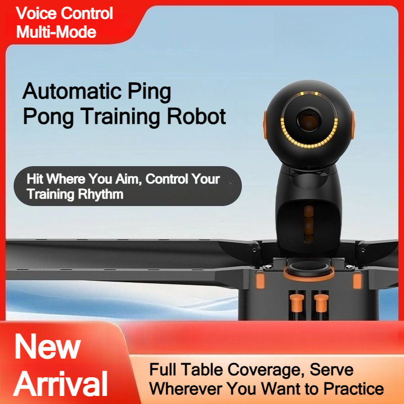 スマート卓球トレーニングロボット音声制御ボールリサイクルマル - Table Tennis Robot のレビューと価格