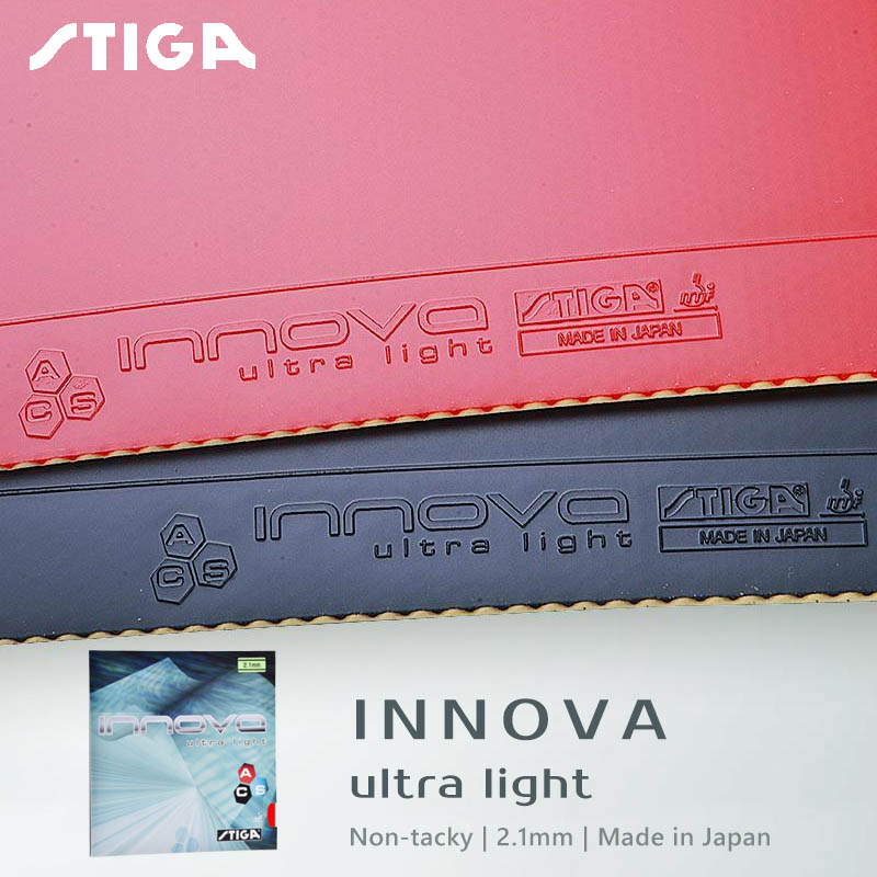 Stigaイノーバウルトラライト卓球ラバーacsハイテクソフ - Table Tennis Joola のレビューと価格