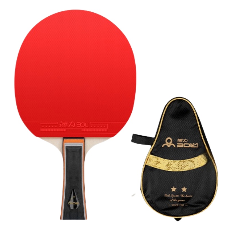 卓球ラケット1本（バッグ付き）2スター攻撃用7層木製ピンポン - Table Tennis Grip Types のレビューと価格