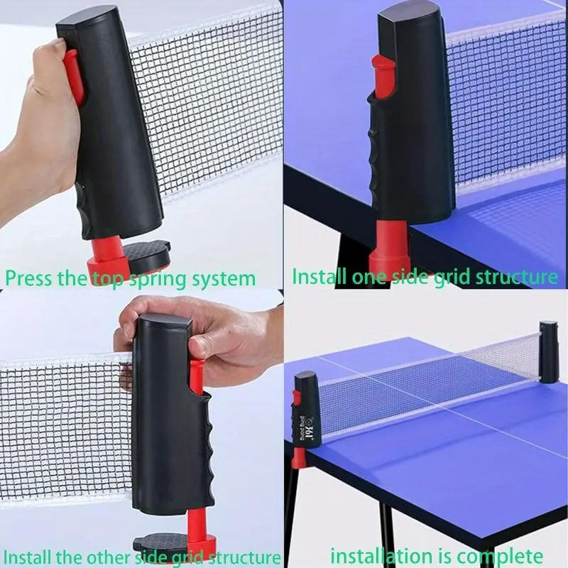 2025年ホット卓球ネットどこでも格納式ラックスポーツ交換ピ - Table Tennis Barrier のレビューと価格
