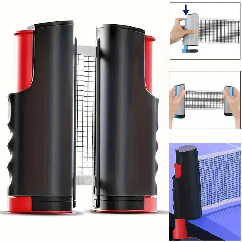 2025年ホット卓球ネットどこでも格納式ラックスポーツ交換ピ - Table Tennis Barrier のレビューと価格