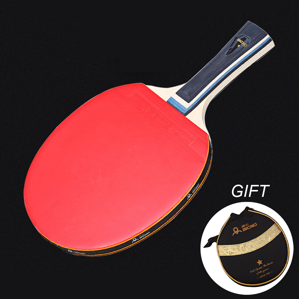 1pc 強力なスピン卓球ラケットバッグ付き 1 スター 7  - Table Tennis Grip Types のレビューと価格