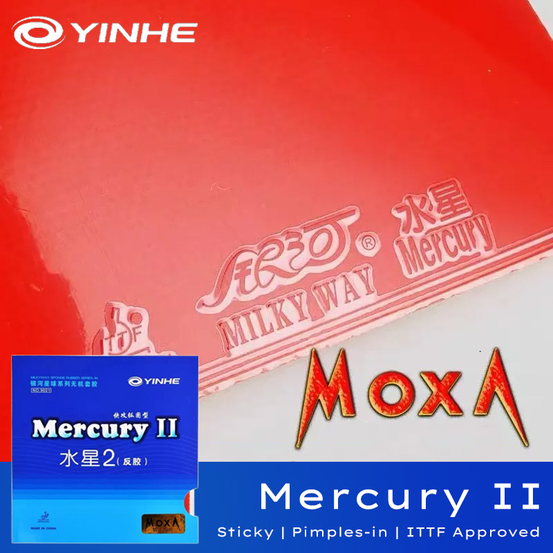 YINHE Mercury 2 卓球ラバー ピンプルズインピ - Table Tennis Barrier のレビューと価格
